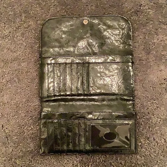 Vintage Guess Monogram Black and Gray Wallet/Clutch - Picture 3 of 6